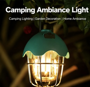Portable Rechargeable Lithium <b>Battery</b> LED Camping Lantern Waterproof <b>Outdoor</b> <b>Lighting</b> for Campers - Product Image 5