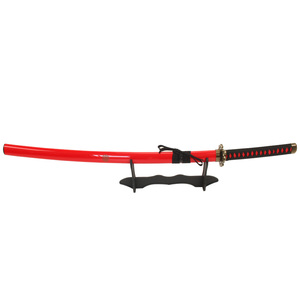 KATSUGEKI/<span class=keywords><strong>TOUKEN</strong></span> RANBU Kashuu Kiyomitsu espada de madera bambú plástico ABS Katana chico regalo - Product Image 2