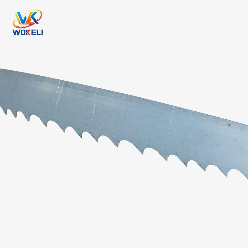 Pisau gergaji Bimetal gergaji logam kecepatan tinggi, pisau bandsaw M42 M51 disesuaikan untuk memotong gergaji logam aluminium baja