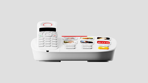 โทรศัพท์ไร้สาย DECT ดีไซน์สวยงาม นวัตกรรมทันสมัย พร้อมฟังก์ชัน TAM เหมาะสำหรับผู้สูงอายุ - Product Image 3