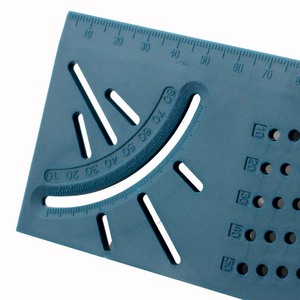 3D Woodworking Positioning Ruler Blue Angle Measure For Mitre Cutting And Corner Alignment Tool - Product Image 2