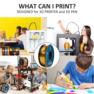 1kg spool lụa kết cấu PLA <span class=keywords><strong>Filament</strong></span> phù hợp với hầu hết 1.75mm fdm 3D máy in PLA <span class=keywords><strong>Filament</strong></span> 1.75mm lụa vàng gọn gàng vết thương PLA <span class=keywords><strong>Filament</strong></span> - Product Image 6