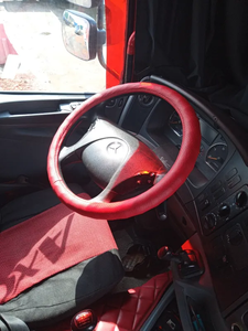 Venta de fábrica Cubiertas universales duraderas del <span class=keywords><strong>volante</strong></span> del camión del cuero artificial - Product Image 5