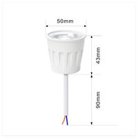 Module de projecteur LED à intensité variable 7W, module de downlight encastré AC120V pour lampe de plafond, remplacement GU10 MR16