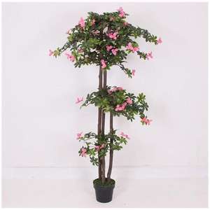 Liquidación de plantas artificiales, venta al por mayor, decoración en maceta, buena calidad, pared de flores de hierba, azulejos de flores artificiales - Product Image 6