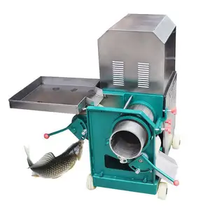 2023 best selling multifunctional surimi making machine automatic quality fresh shrimp fish meat collecting machine