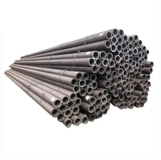 Tubo de aço carbono sem costura ASTM SS400 Q235 aço carbono aço estrutural