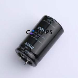 ตัวเก็บประจุแบบอิเล็กโทรไลต์อะลูมิเนียมแบบสแนปอิน SW62G102MNNAS09S2 ชนิด Through-hole (THT) ขนาด D35xL60 มม. 1000uF 20% 400V - Product Image 1