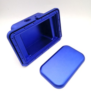 Custom CNC Brushed Small Enclosure Aluminum Box For Set-Top Box Webcam Controller