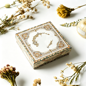 Delicate <b>Small</b> <b>Gift</b> Box Hard Paper Case For Ring Necklace Earring Jewelry <b>Gift</b> Packaging - Product Image 5