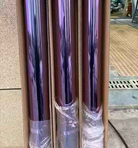 Buena calidad camaleón cristal azul púrpura vinilo antiarañazos 88% VLT 72% IRR 99.9% UVR aislamiento térmico Protección <span class=keywords><strong>de</strong></span> Privacidad <span class=keywords><strong>ventanas</strong></span> - Product Image 6