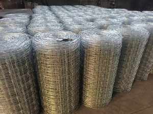 Malla de Alambre de Hierro con Nudos Fijos para Campos Agrícolas, Personalizada para Fábricas, de Alta Resistencia, Galvanizada en Caliente, para Cercas de Ciervos y Ganado - Product Image 5