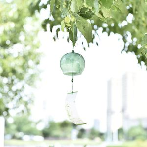 Carillons à vent <span class=keywords><strong>en</strong></span> <span class=keywords><strong>verre</strong></span> à plumes <span class=keywords><strong>japonais</strong></span>, cloche à vent, mignon, fait à la main, romantique, cadeau de la Saint-Valentin, petits carillons à vent - Product Image 2