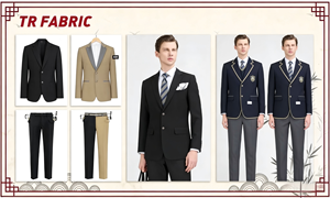 Tela de Poliéster y Viscosa con Diseño TR, Personalización OEM ODM, para Trajes y Blazers de Hombre, para Confección de Trajes de Marca para Uso Comercial - Product Image 5