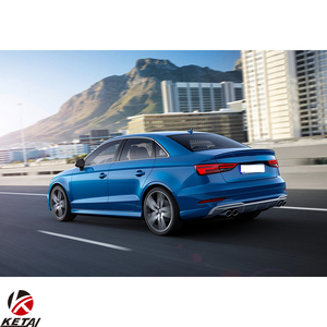 Otomatik tampon aksesuarları S3 tarzı paslanmaz çelik egzoz AUDI A3 Sedan Normal 2013-2020 - Product Image 2