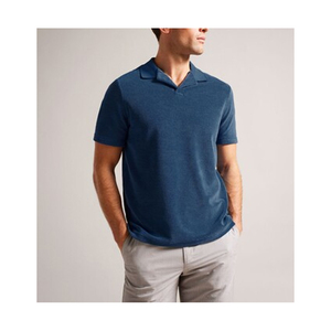 T-shirts polo pour hommes confortables et polyvalents coupe classique en coton doux vêtements décontractés en gros vêtements confortables de haute qualité - Product Image 2