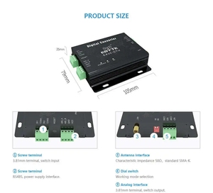 สวิตช์ Ebyte E830-DTU(2R2-433L) ระยะไกล 2 ทาง RS485 สวิตช์ Modbus RTU rs485 ethernet - Product Image 4