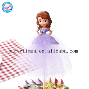 Décoration de Gâteau Princesse <span class=keywords><strong>des</strong></span> <span class=keywords><strong>Neiges</strong></span> Fournitures de Fête Belle Décoration pour Mariages - Product Image 5