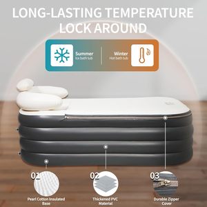 Le réservoir d'eau gonflable intérieur et la <span class=keywords><strong>piscine</strong></span> de bain de jour gonflable en PVC épaissi sont résistants au froid et à la chaleur - Product Image 3