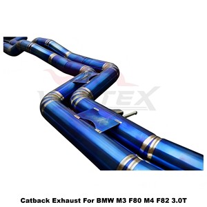 ระบบท่อไอเสียไทเทเนียมแบบวาล์ว Vortex Equal Length สำหรับ BMW M3 F80 M4 F82 F83 S55 เพิ่มประสิทธิภาพการแข่งขัน - Product Image 6