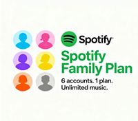 Para Spotify Premium, Cuenta Individual de 1 Año, Activación Rápida, Plan Familiar