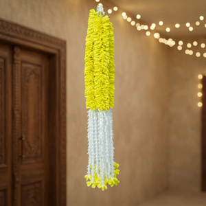 Artificial Flower Factory Luxury Artificial Flower Garland <b>Plastic</b> <b>Edges</b> Indoor Hanging Decoration Wholesale Rs.1600/10pcs - Product Image 3