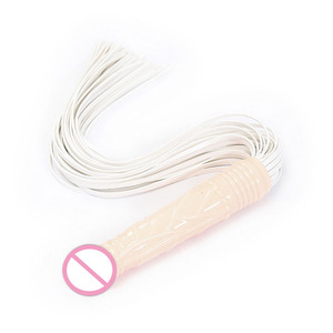 FHTF Fouet en cuir exotique, fouet de dressage, fouet à claquer, plug anal, jouets sexuels BDSM pour adultes - Product Image 5