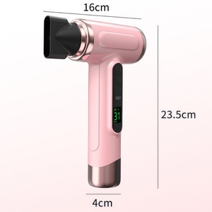 Mini Secador de Pelo Inalámbrico para Dormitorio de Estudiantes, Secador de Pelo de Viaje con Boquilla y Pantalla LED - Product Image 3