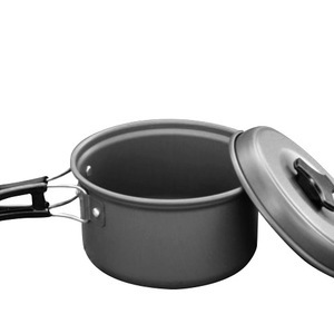 Ensemble de cuisine d'extérieur Wolf Road pour 2-3 personnes, pot pliable avec couvercle pour cuisiner et faire du barbecue - Product Image 1
