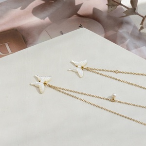 Collar con Colgante de Mariposa de Acero Inoxidable Personalizado al por Mayor, Sin Deslustre, para Mujer - Product Image 1