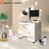 Máquina de Grabado Láser de Fibra JUNFEI JPT MOPA 60W 100W 200W, Sin Consumibles, Grabador Láser de Metal, Acero Inoxidable y Color