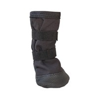 Vente chaude chaussures de pied de chien en caoutchouc Durable Anti-Lick fournitures auxiliaires pour animaux de compagnie pour les blessures aux pattes de chien pour l'extérieur pour le nouvel an