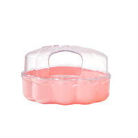 Bucatstate Offre Spéciale Bain de Sable Coquille pour Petits Animaux Hamsters et Gerbilles – Spa Confortable pour Hamsters Nains