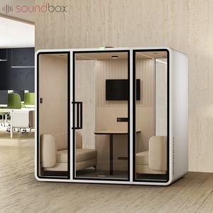 Cabina de Reuniones Acústica para Espacios de Trabajo Interiores, Cabina Telefónica para Oficina, para Ventas - Product Image 1