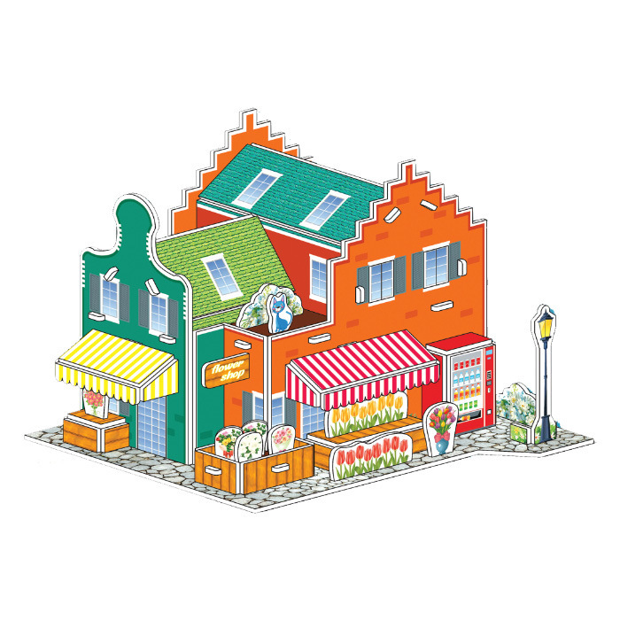 1690-39 Dutch Flower Shop