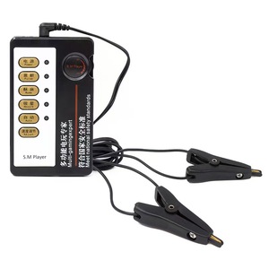 Penjepit Puting Listrik / Pijat Labia Kets Penjepit Puting Ganda Hitam Bertema Medis - Product Image 1