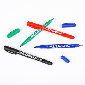 GXIN G-107 Pennarello Permanente a Doppia Punta, Standard di Sicurezza, Pennarello Permanente all'<span class=keywords><strong>Alcool</strong></span>, Pennarello Doppio, Vendita all'Ingrosso dalla Fabbrica Cinese - Product Image 2
