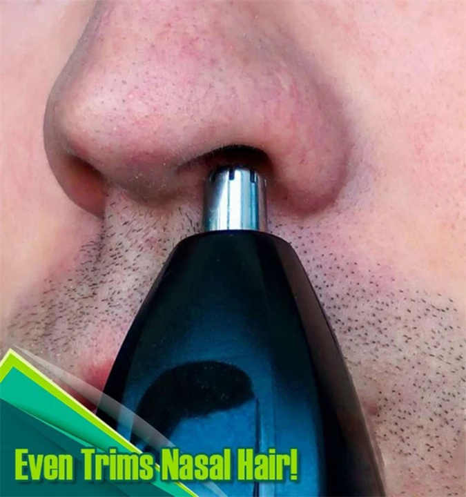 Rasoir électrique multifonctionnel lavable sur tout le corps Tondeuse à barbe portable 3in1 avec fonction rechargeable