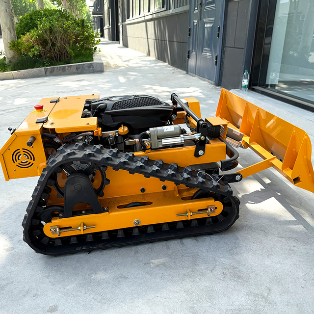 Remote Control Lawn Mower Cordless Lawn Mower Robot Garden Weeder Tractor Garden Lawn Mowing Equipment with Push Shovel