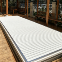 Couverture de piscine automatique Alufer, couverture de spa électrique à enroulement pour piscine extérieure, télécommande jusqu'à 3,5 m de largeur