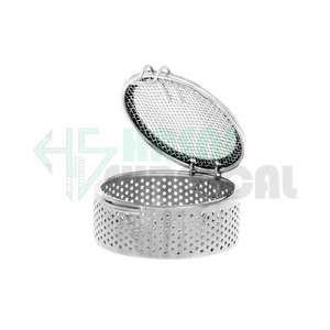 Bandeja de Malla con Asas Desmontables, Instrumentos de Acero Inoxidable - Product Image 6