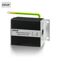 Dispositif de protection contre les surtensions Ethernet RJ45 10/100/1000M avec SPD réseau POE pour la protection contre la foudre CUAJE OBVX-RJ45-1000-POE