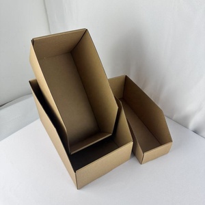 Cajas de exhibición al por menor de cartón corrugado rígido impreso personalizado caja de exhibición de mostrador de soporte de embalaje de caja corrugada para cosméticos - Product Image 5