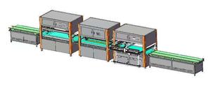 เครื่องจักรโลหะแผ่นแบบเต็มสายพานสำหรับแผ่นชั้นวางของ - Product Image 3