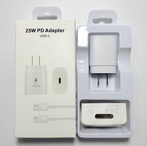 อะแดปเตอร์ชาร์จเร็ว 25W Type-C PD สำหรับ Samsung Galaxy รองรับปลั๊ก UK US EU สำหรับ Samsung S26 S25 S24 S23 - Product Image 3