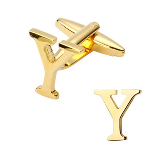 Haute qualité Français hommes <span class=keywords><strong>de</strong></span> chemise en métal en laiton or <span class=keywords><strong>argent</strong></span> A-Z lettre <span class=keywords><strong>boutons</strong></span> <span class=keywords><strong>de</strong></span> <span class=keywords><strong>manchette</strong></span> lettre Initiale Alphabet <span class=keywords><strong>boutons</strong></span> <span class=keywords><strong>de</strong></span> <span class=keywords><strong>manchette</strong></span> pour hommes - Product Image 5