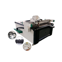 CE Plafond moderne Décoration intérieure PVC Film étirable Découpage numérique CNC à plat Traceur avec table d'alimentation automatique