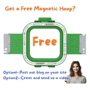 ห่วงแม่เหล็ก MaggieFrame Mighty Hoops สำหรับเครื่องปัก Tajima, Brother, Tajima, Barudan, <span class=keywords><strong>SWF</strong></span>, Happy และเครื่องปักทุกชนิด - Product Image 5