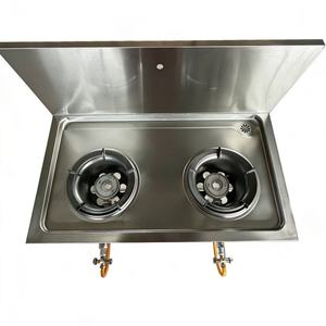 เตาแก๊สสเตนเลส 201 ยี่ห้อวิคตอรี่ แฟคทอรี่ รุ่นควอลี่ 2 หัวเตา ความจุ 300 กก. สำหรับร้านอาหารและโรงแรมในมาเลเซีย - Product Image 3