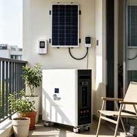 Batterie LiFePO4 empilable FXX-512-600-YFA 51,2 V 600 Ah pour système solaire hybride, installation au sol